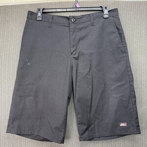 Dickies Mens Black Shorts Size 34 Polyester & Cotton Blend